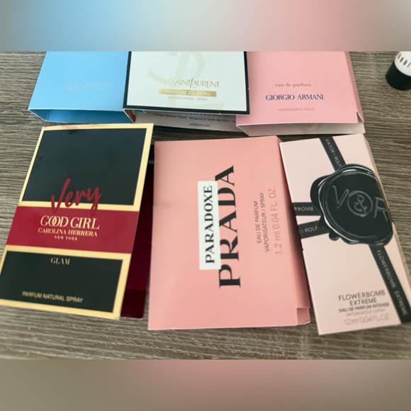 New Skincare & Fragrance Bundle Avene Cecred Prada Bobbi Brown YSL Valentino D&G - Picture 3 of 7